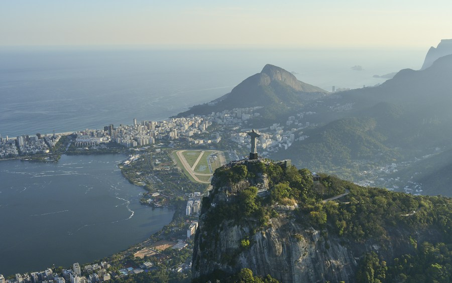 Vista de uma cidade brasileira